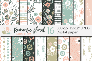 Download Pastel Floral Seamless Digital Paper - Premium Resources