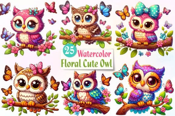 Download Cute Owl Sublimation Clipart - Cute owl Collection