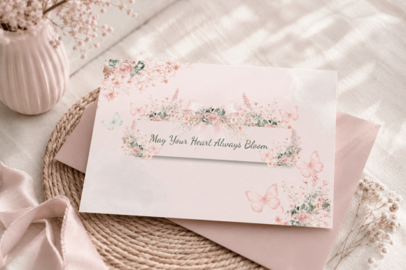 Download Pastel Floral Butterfly Card Bundle - Pastel floral Collection