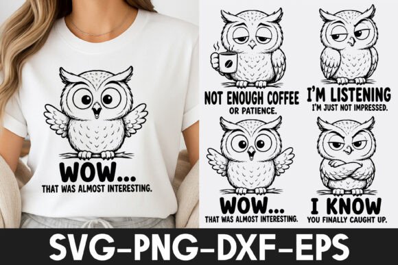 Download Funny Owl Quotes SVG | Cute Owl T-Shirt - Cute owl Collection
